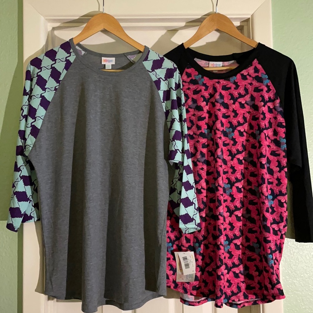 2 LulaRoe Randy TShirts